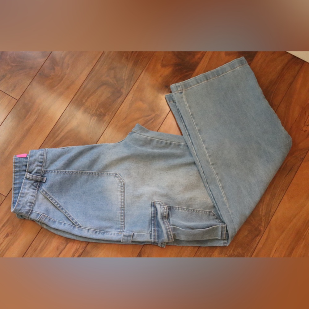 Classic Denim Straight Leg Jeans